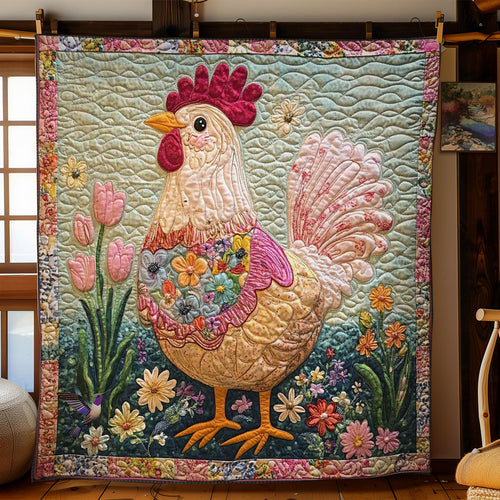 Jolly Chicken WN2011007CL Quilt