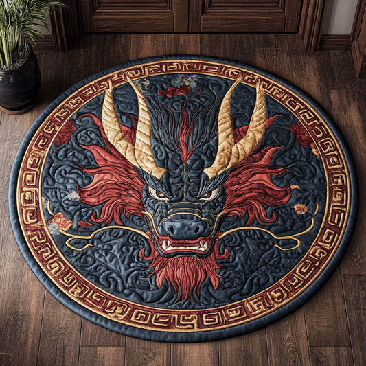 Ember Majesty CW2107011CL Quilted Round Mat