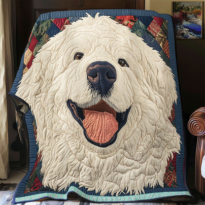 Funny Samoyed WX2312026CL Quilt