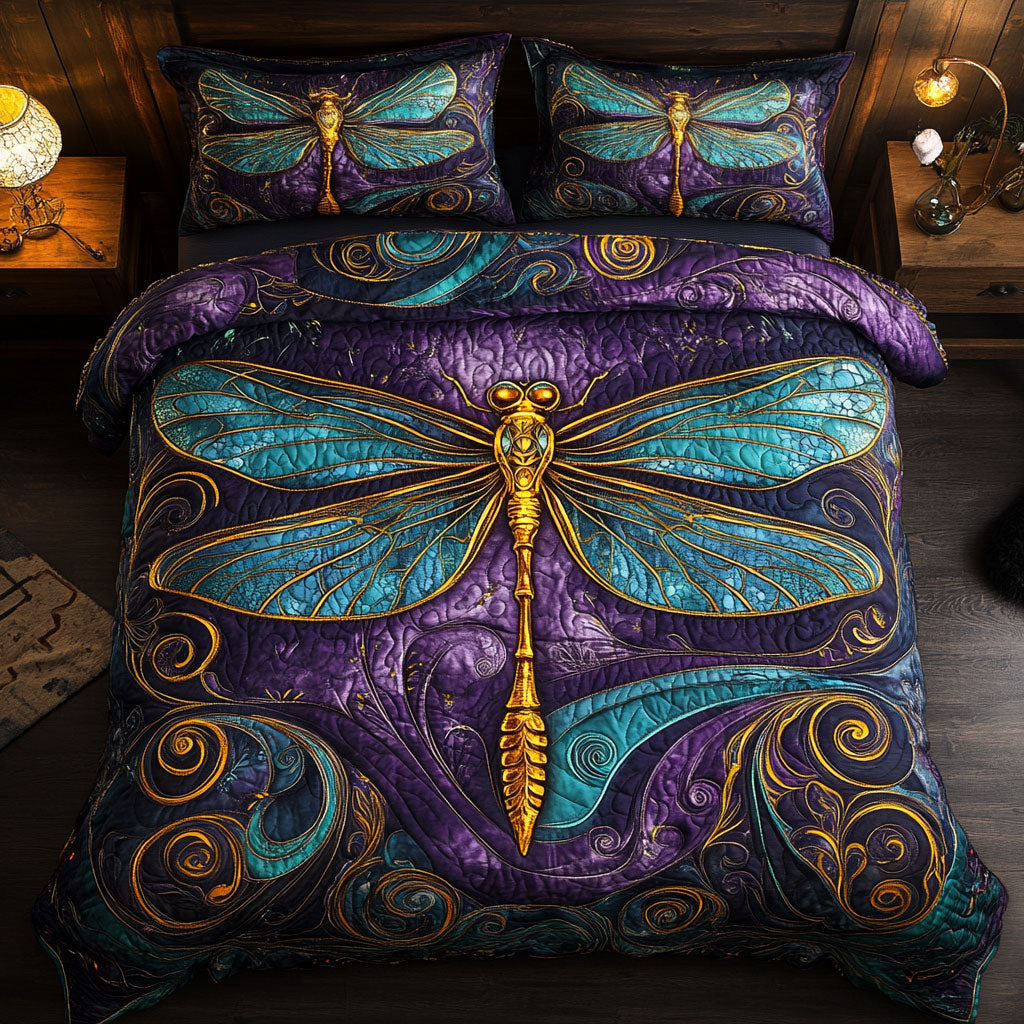 Glorious Dragonfly WY2402011CL Duvet Cover Set