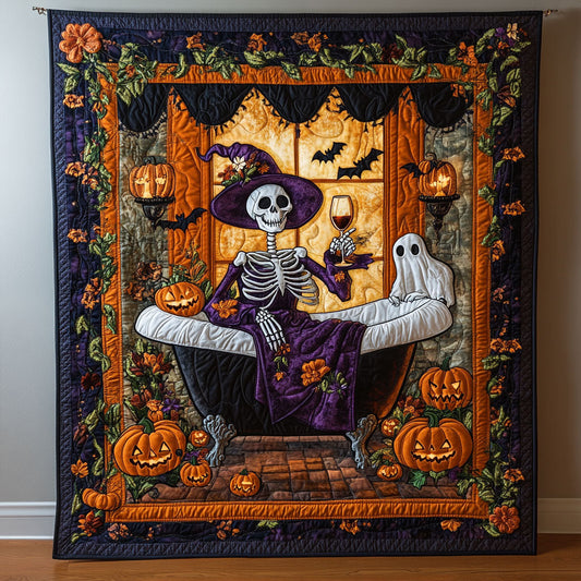 Wicked Skeleton WN2008122CL Quilt