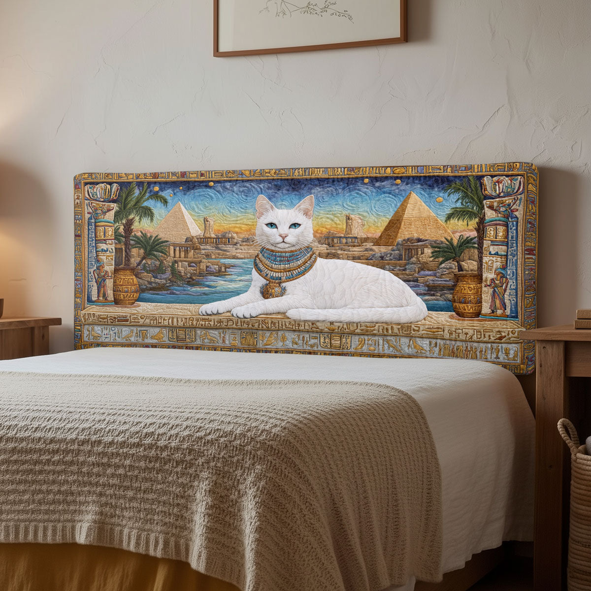 Sacred Bastet CW2312023CL Quilted Headboard Slipcover