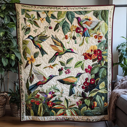 Hummingbird Into The Wild WU2210009CL Quilt