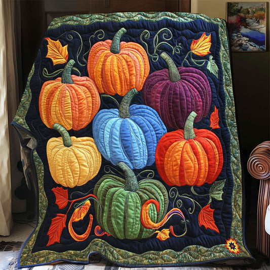 Rainbow Pumpkin WY2712056CL Quilt