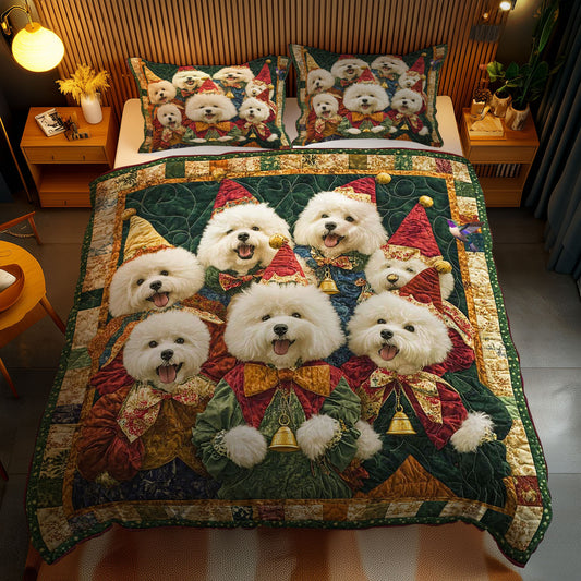 Bichon Frise Carnival WN1911004CL Duvet Cover Set