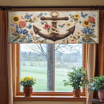 Anchor Bloom WN0407002CL Quilted Valance