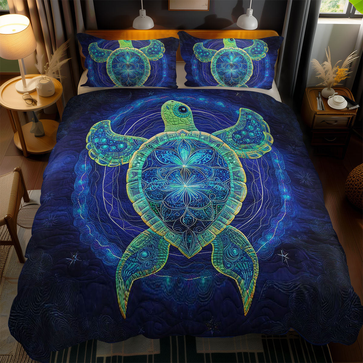 Oceanic Turtle WN1701142CL Duvet Cover Set