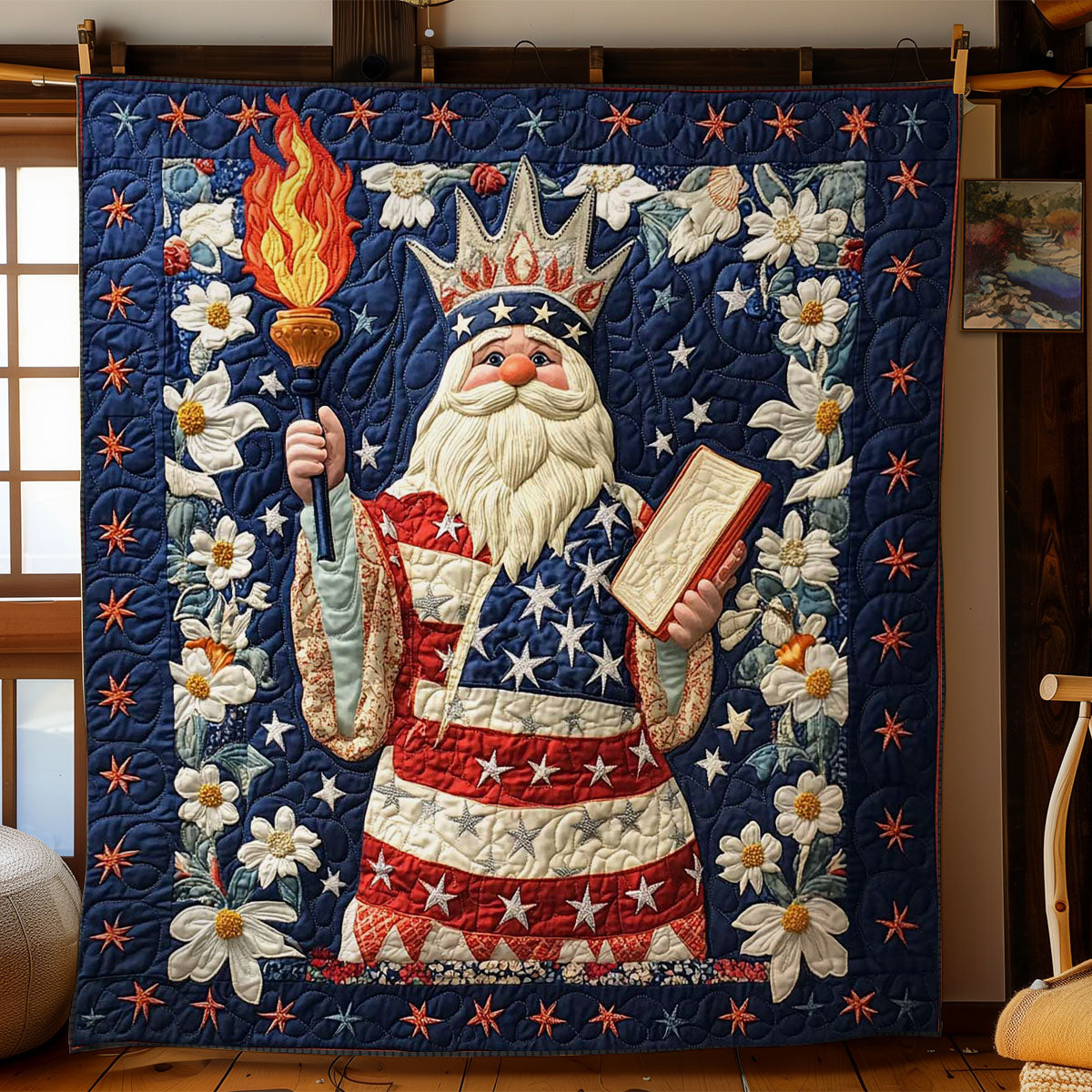 Independence Gnome WN1404038CL Quilt