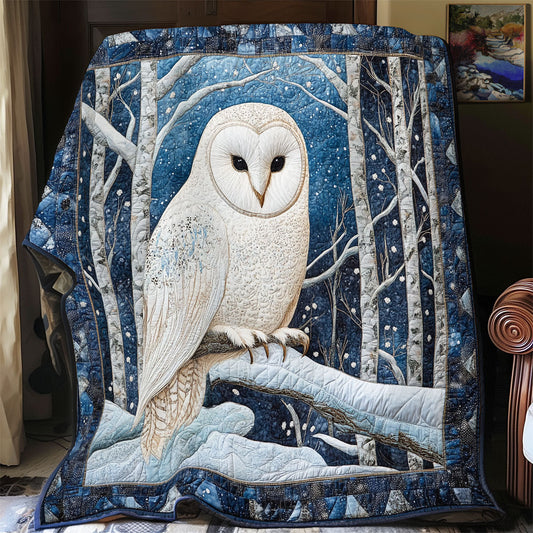 Owl Winter WX2101041CL Quilt