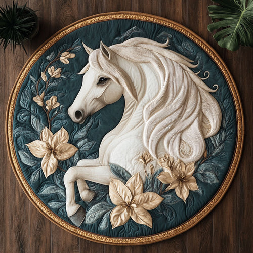 Majestic Mane CM1905017CL Quilted Round Mat