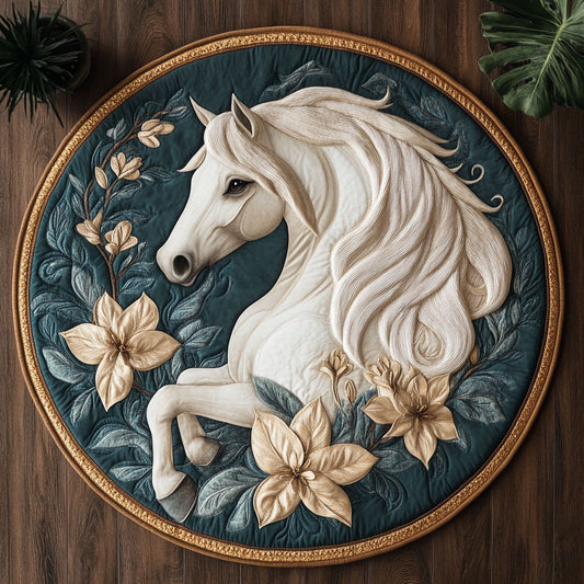 Majestic Mane CM1905017CL Quilted Round Mat