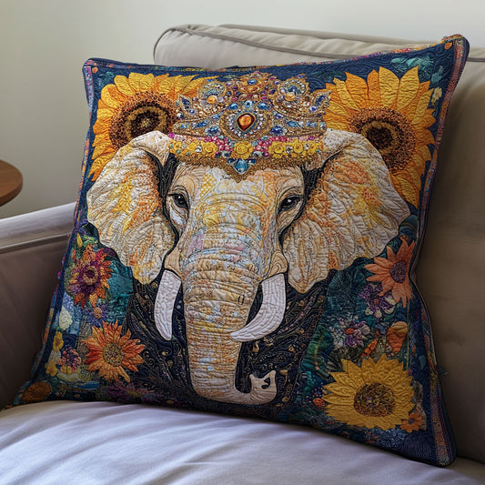 Queen Elephant WX1401090CL Quilt Pillow Case