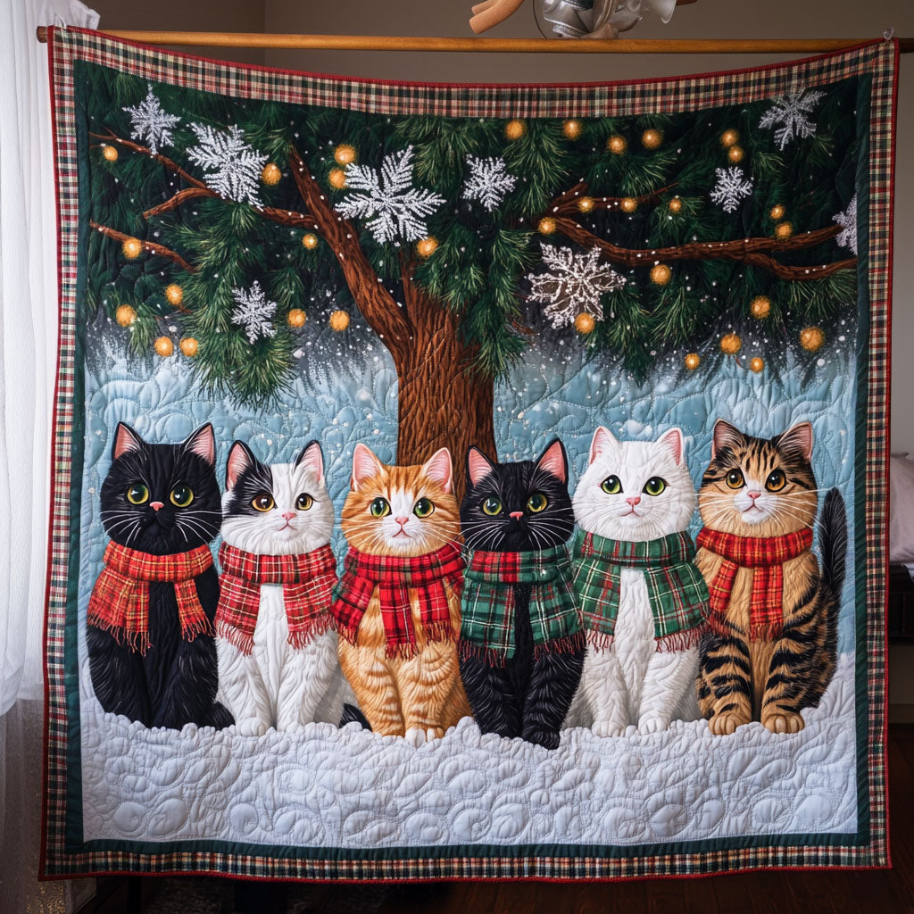 Winter Kittens LT2211003CL Quilt
