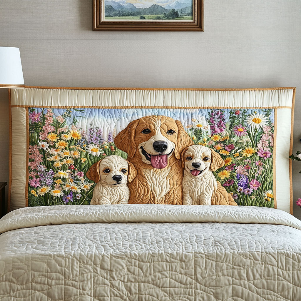 Meadow Dog WN2212014CL Quilted Headboard Slipcover