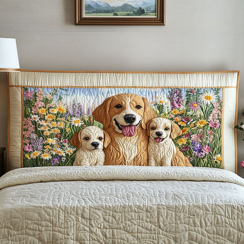 Meadow Dog WN2212014CL Quilted Headboard Slipcover