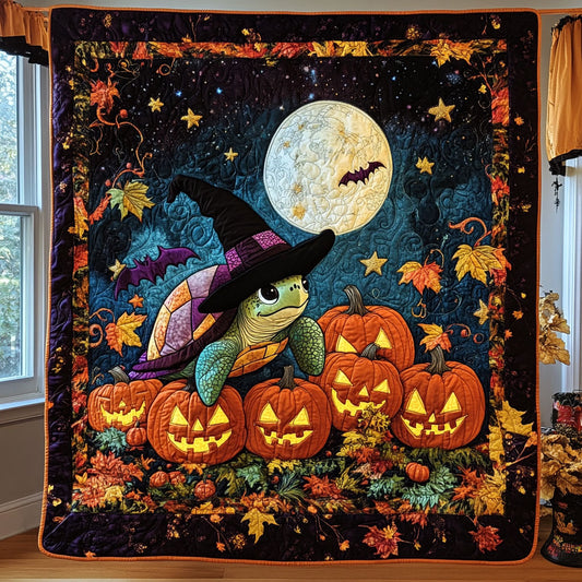 Gilded Pumpkin Turtle WN1308050CL Quilt