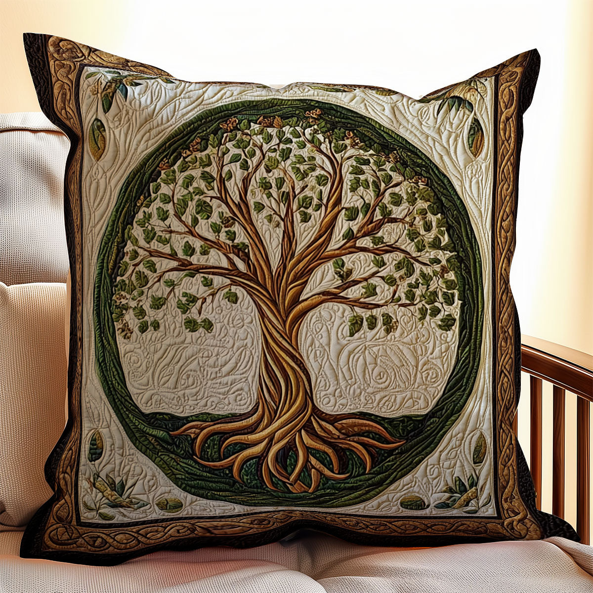 Tree Of Life WX2201145CL Quilt Pillow Case