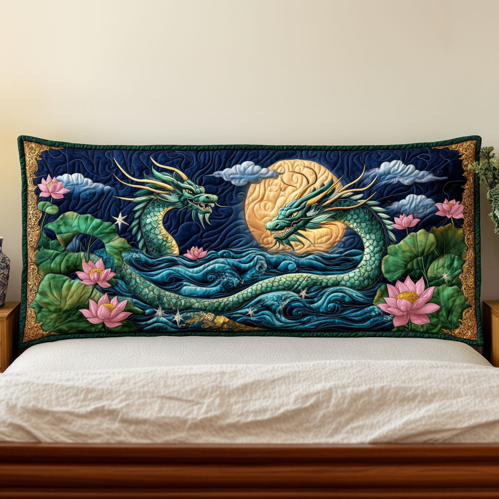 Moon Dragon Serenity KL3012033CL Quilted Headboard Slipcover