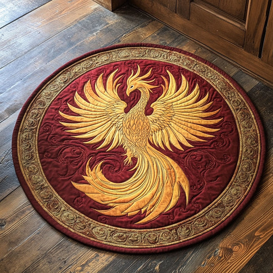 Phoenix Crest CP1607032CL Quilted Round Mat