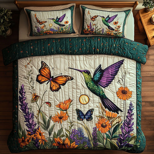 Hummingbird Haven WY1408002CL Duvet Cover Set