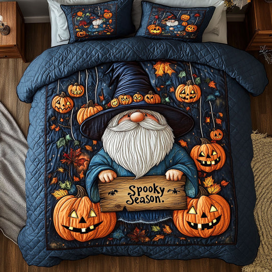Gnome Lantern Fright WN1507038CL Duvet Cover Set