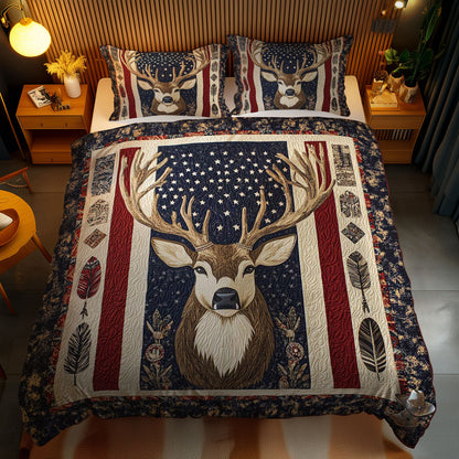 Deer Native American WN2311089CL Duvet Cover Set