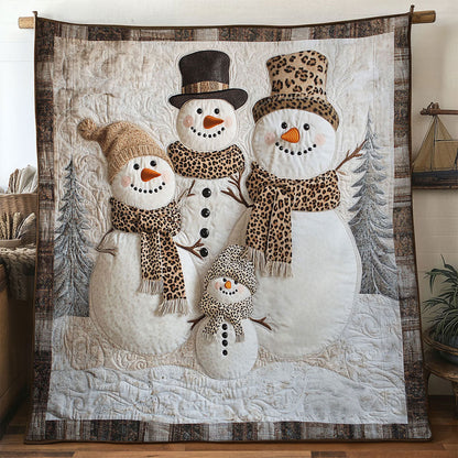 Warm Heart Snowman WN1411046CL Quilt