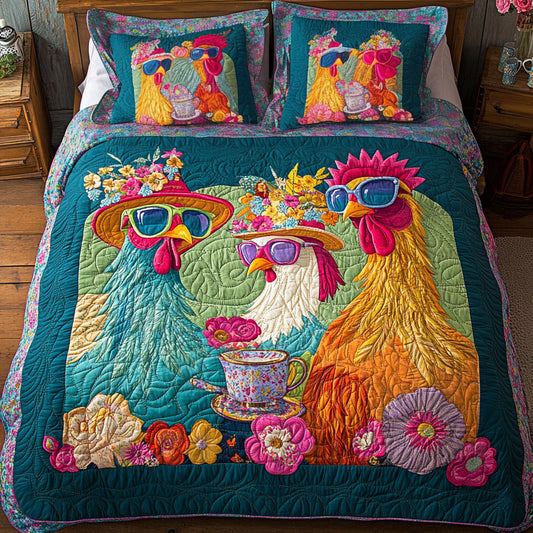 Chicken Teabreak WY2901019CL Duvet Cover Set