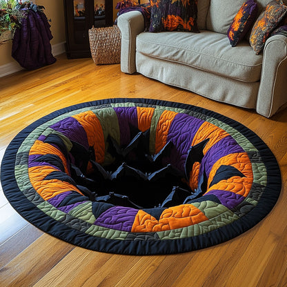 Dark Descent CP0410005CL Quilted Round Mat