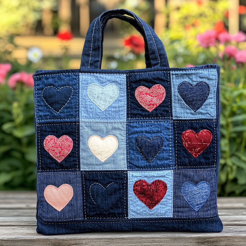Cozy Love CW1501005CL Quilted Tote Bag
