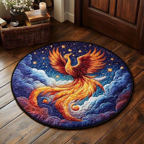 Phoenix Sky WX2605047CL Quilted Round Mat