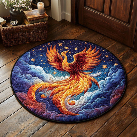 Phoenix Sky WX2605047CL Quilted Round Mat