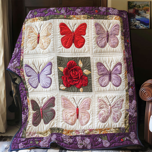 Butterfly Bloom YR2001004CL Quilt