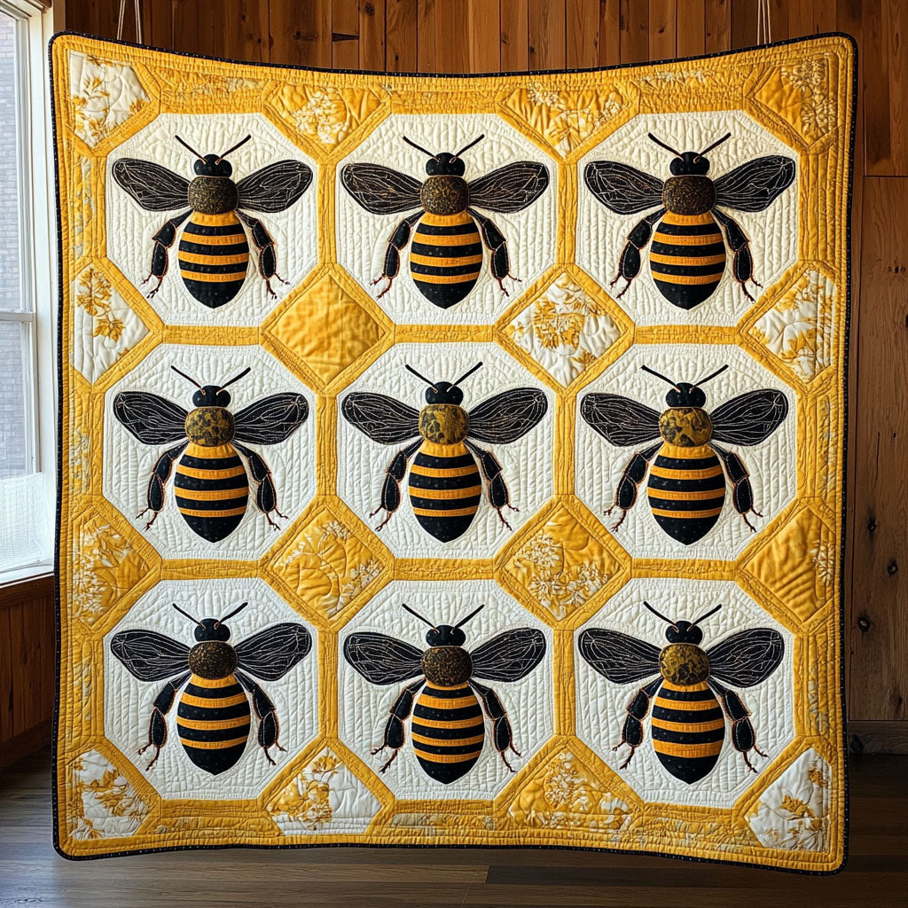 Bee Honeycomb CW1711015CL Quilt