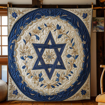 Sacred Jewish Star WN2203084CL Quilt