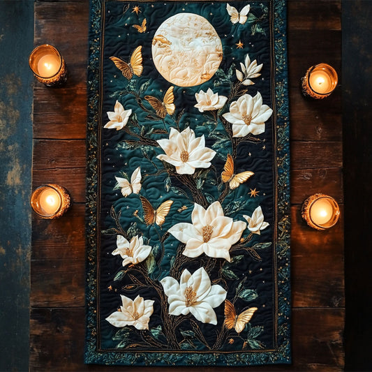 Petals of Elegance CM2205038CL Quilted Table Runner