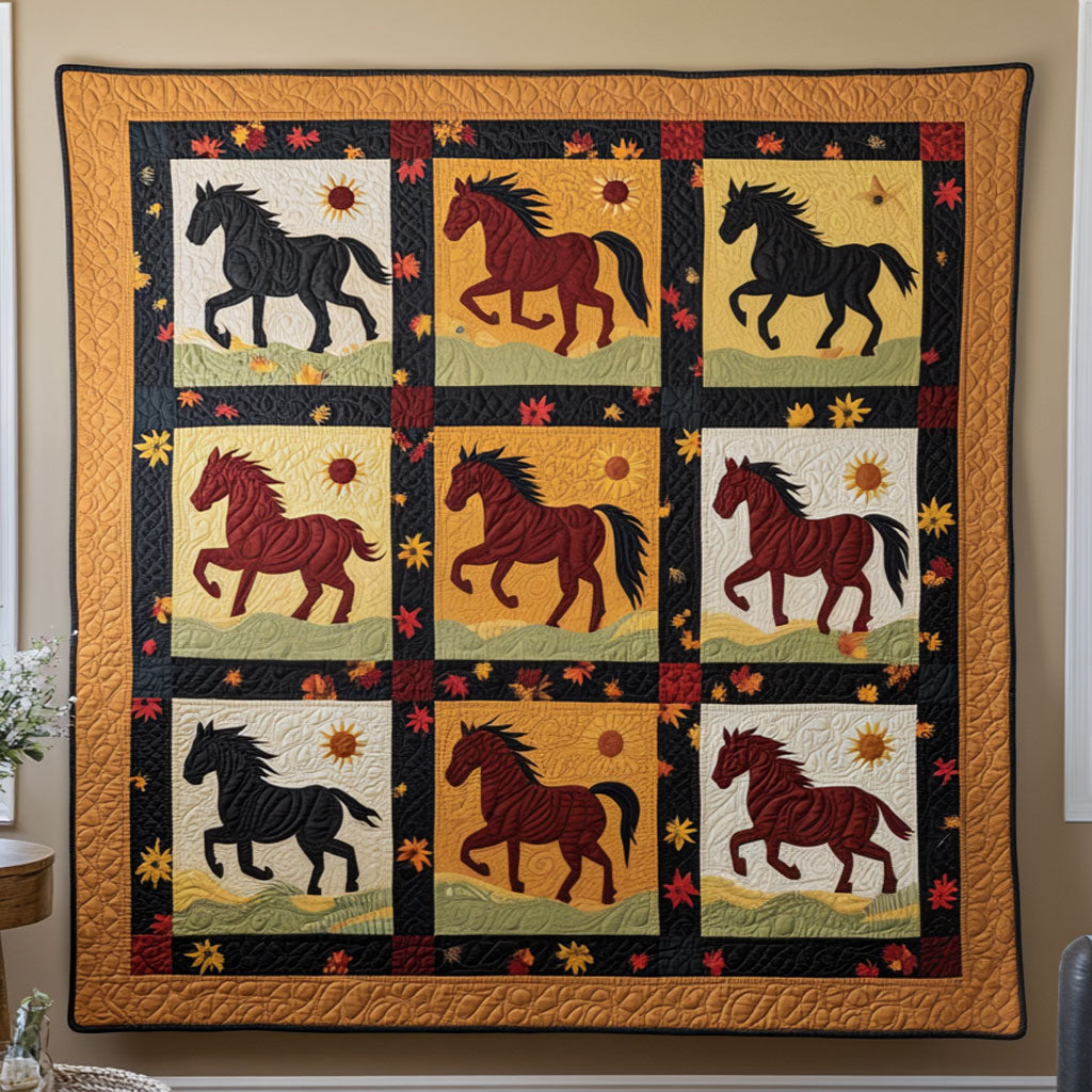 9 Cowboy Horse DH0909020CL Quilt