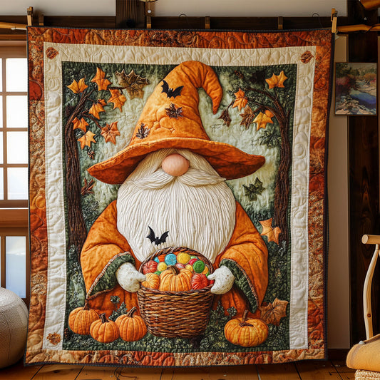 Pumpkin Gnome CP2708020CL Quilt