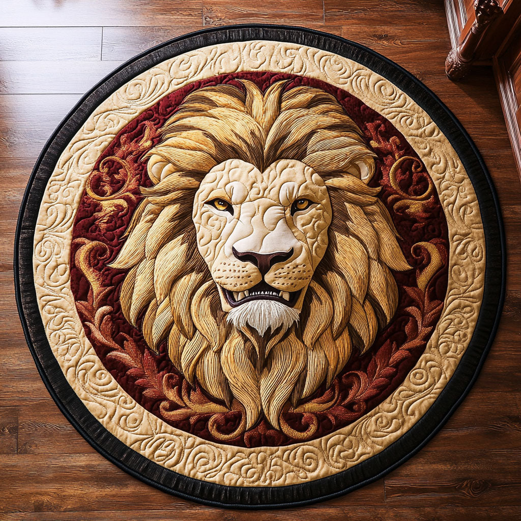 Golden Mane CP0409005CL Quilted Round Mat