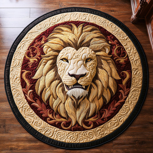 Golden Mane CP0409005CL Quilted Round Mat
