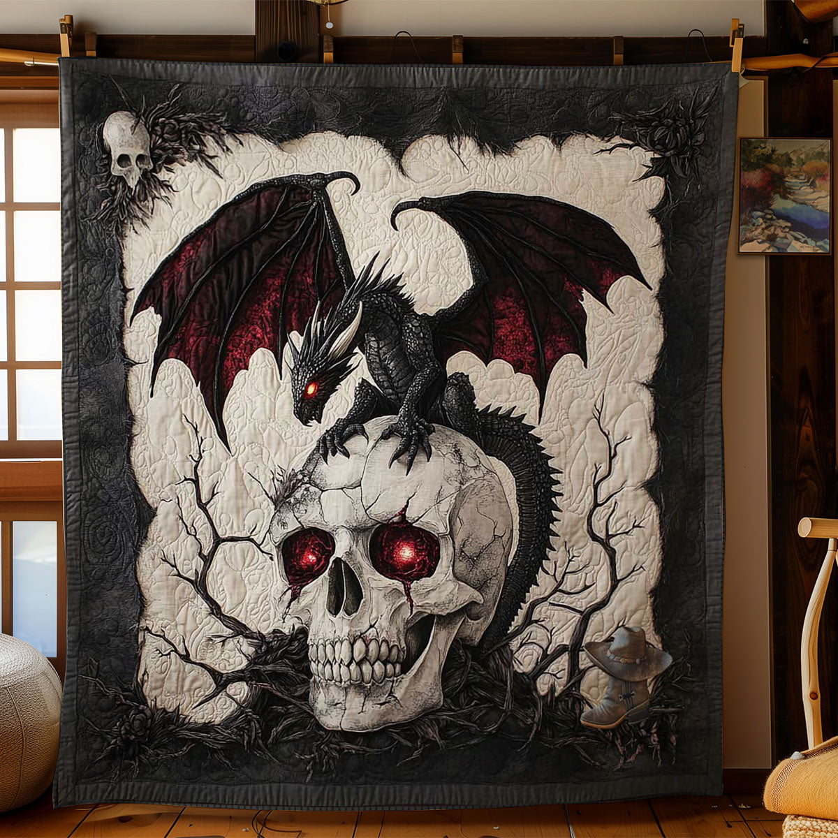 Skull Of The Dragon WN1312048CL Quilt