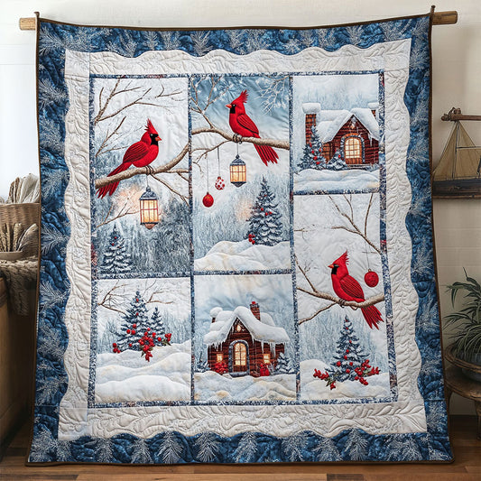 Rustic Cabin Cardinal WN0711051CL Quilt