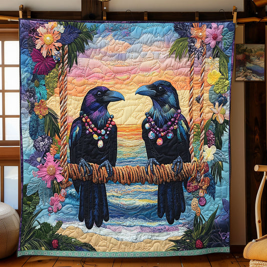 The Crow Couple CQ0306022CL Quilt