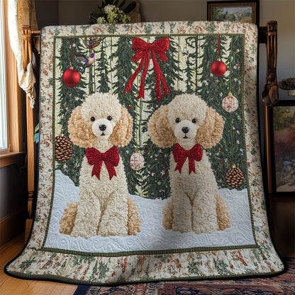 Poodle Joy WN1511045CL Quilt