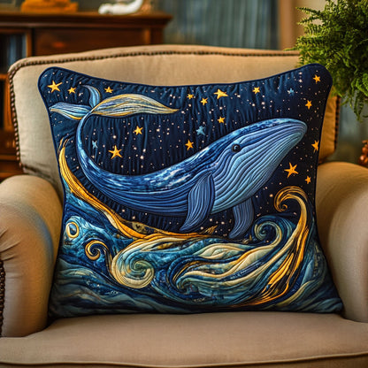 Ocean Whale CW1401115CL Quilt Pillow Case