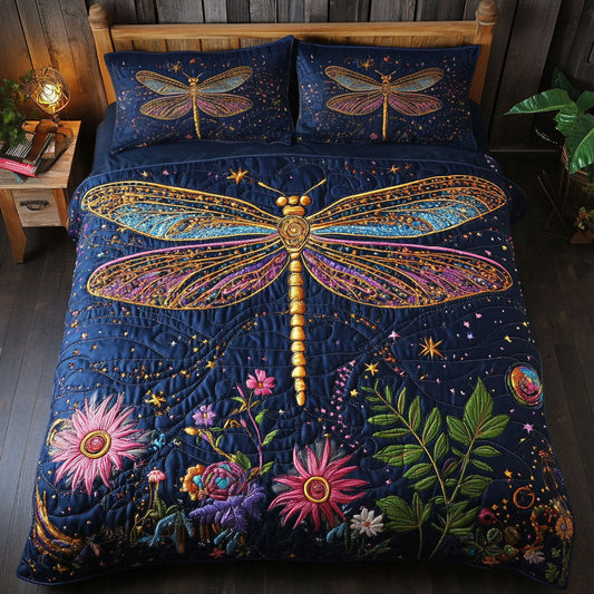 Dragonfly In Night Garden WY2502022CL Duvet Cover Set