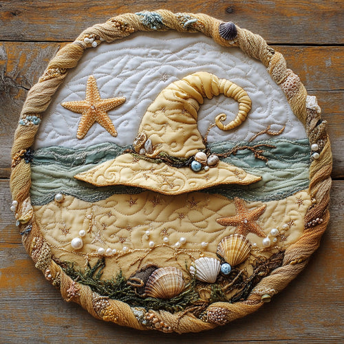 Wizard Hat Dream WN0606042CL Quilted Round Mat
