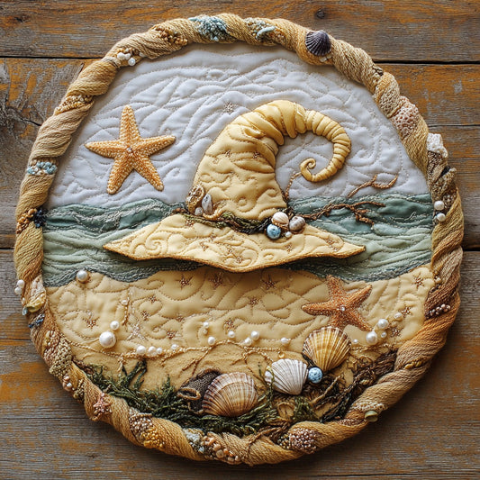 Wizard Hat Dream WN0606042CL Quilted Round Mat