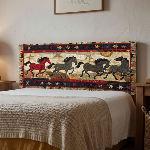 Earthbound Herd CP1512071CL Quilted Headboard Slipcover