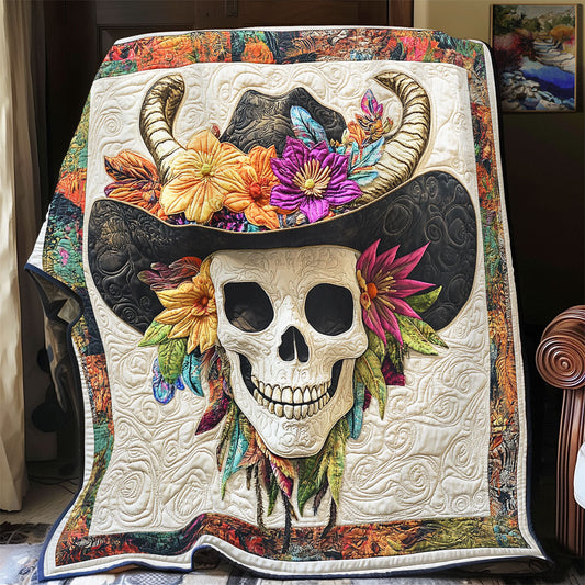 Charming Skull WX0406012CL Quilt